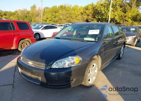 2013 Chevrolet Impala Lt из США, поврежденный, VIN 2G1WG5E3XD1250466